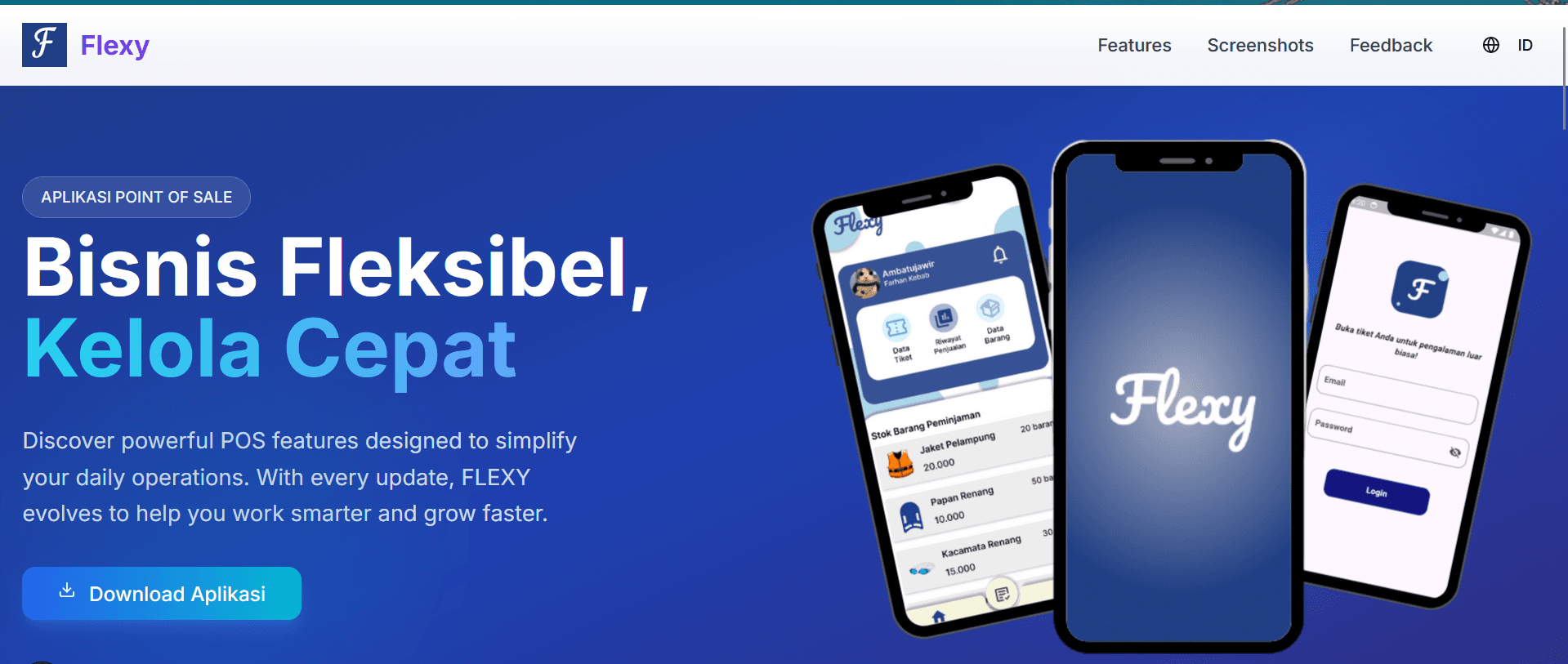 Point of Sale System screenshot